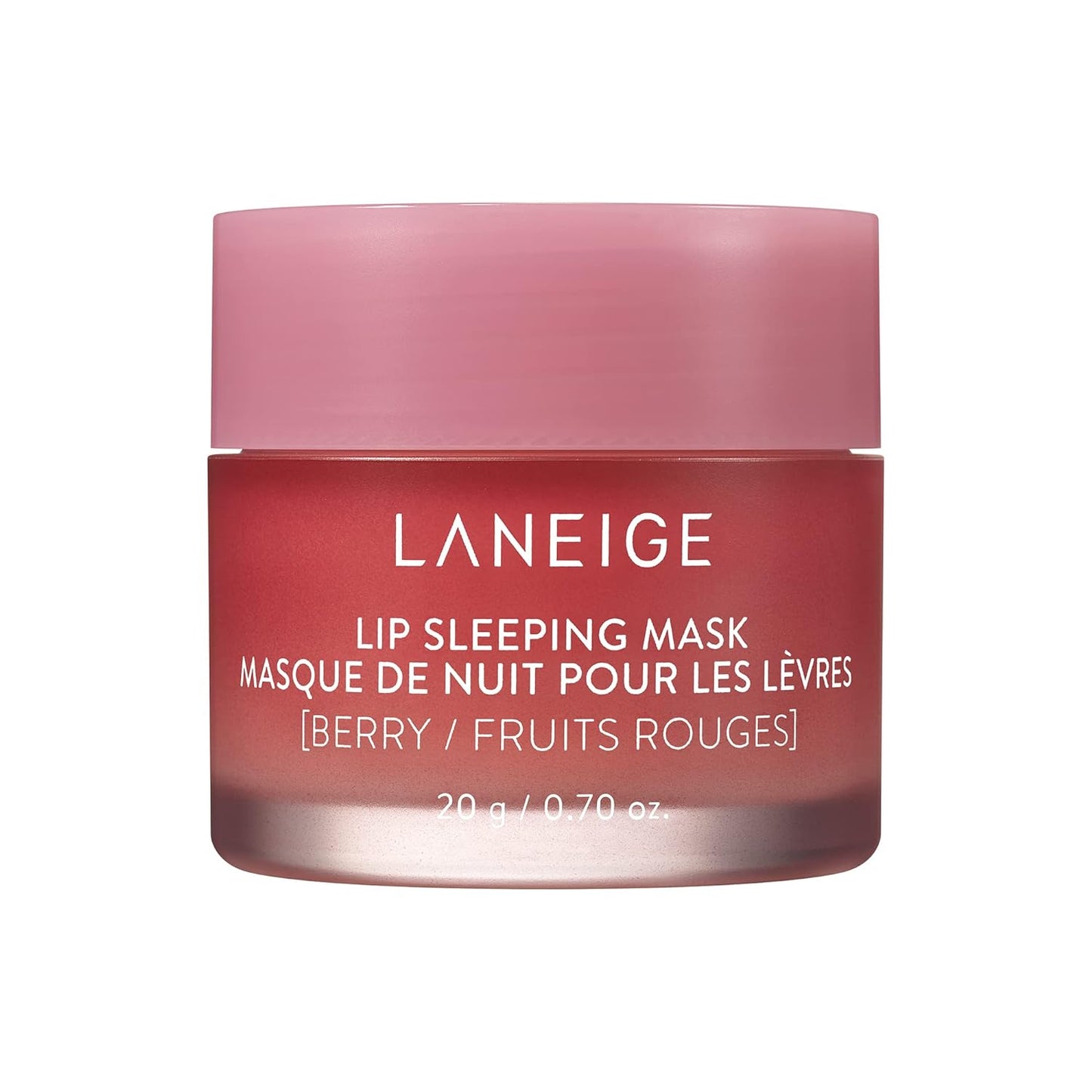 LANEIGE Lip Sleeping Mask: Nourish, Hydrate, Vitamin C, Murumuru & Shea Butter, Antioxidants, Flaky, Dry Lips Royalty’s Flame
