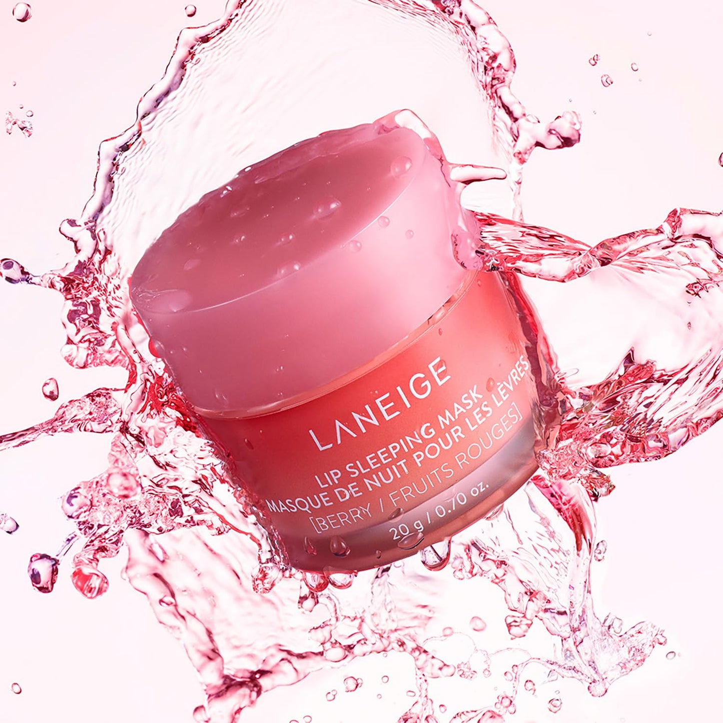 LANEIGE Lip Sleeping Mask: Nourish, Hydrate, Vitamin C, Murumuru & Shea Butter, Antioxidants, Flaky, Dry Lips Royalty’s Flame