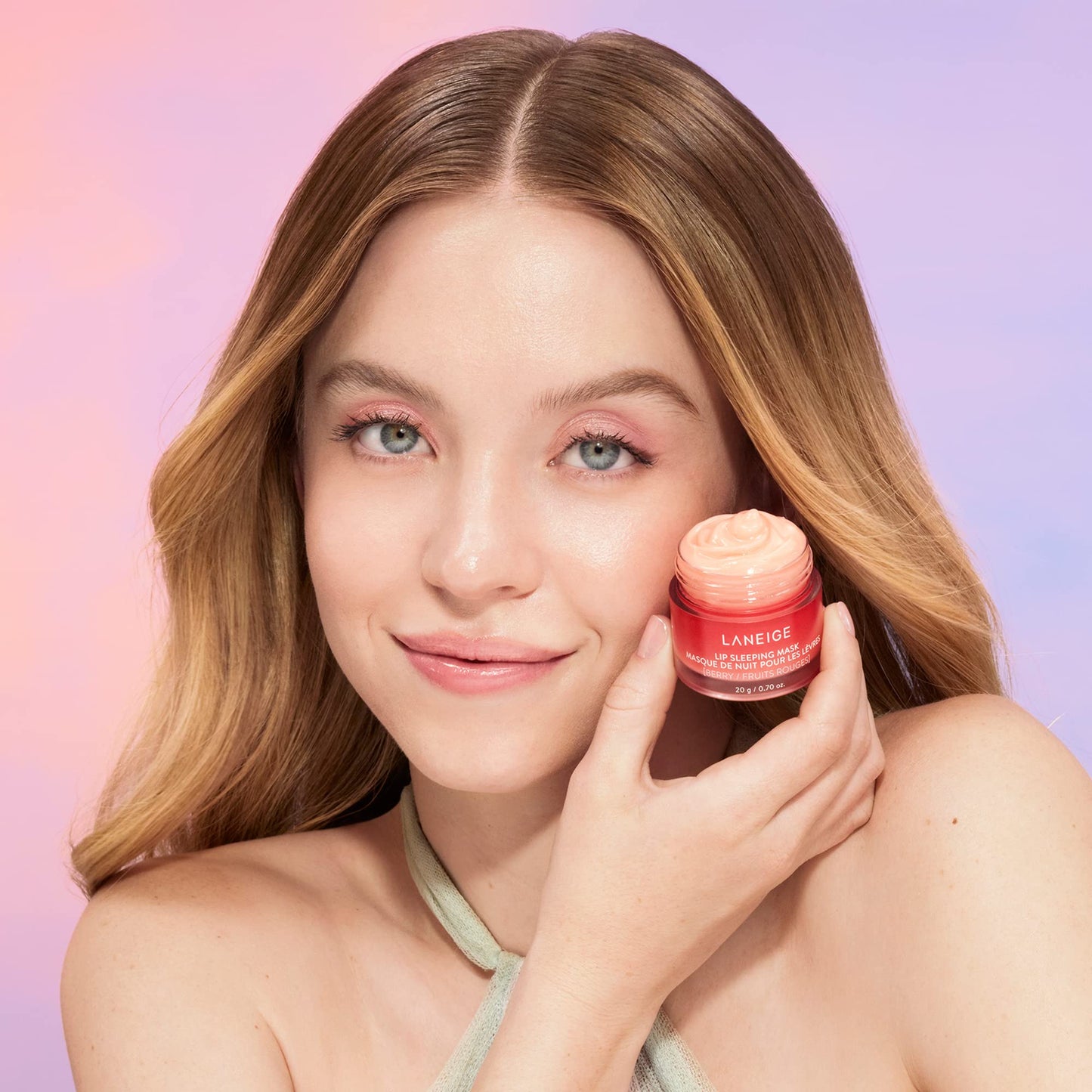 LANEIGE Lip Sleeping Mask: Nourish, Hydrate, Vitamin C, Murumuru & Shea Butter, Antioxidants, Flaky, Dry Lips Royalty’s Flame