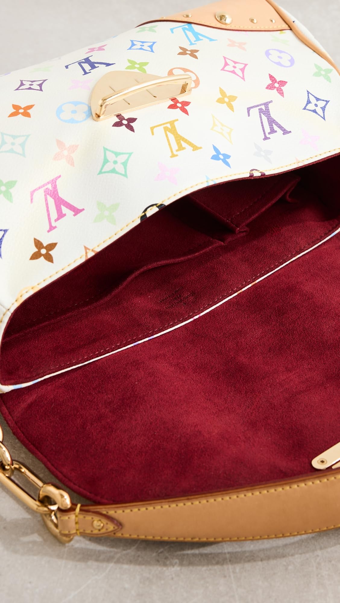 Louis Vuitton White Multi Beverly Mm Royalty’s Flame