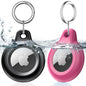 4 Pack Airtag Keychain for Apple Air Tag Holder IPX8 Waterproof Military-Grade Drop Shockproof Protective Cover Case Scratch Resistant for Pets, Dog, Keys, Cat, Luggage Royalty’s Flame