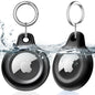 4 Pack Airtag Keychain for Apple Air Tag Holder IPX8 Waterproof Military-Grade Drop Shockproof Protective Cover Case Scratch Resistant for Pets, Dog, Keys, Cat, Luggage Royalty’s Flame