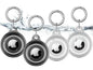 4 Pack Airtag Keychain for Apple Air Tag Holder IPX8 Waterproof Military-Grade Drop Shockproof Protective Cover Case Scratch Resistant for Pets, Dog, Keys, Cat, Luggage Royalty’s Flame