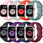 Brigtlaiff 8 Pack Bands Compatible with Apple Watch Band 38mm 40mm 41mm 42mm 44mm 45mm 49mm for Women Men, Breathable Soft Silicone Sport Strap for iWatch Series Ultra 9 8 7 6 5 4 3 2 1 SE - Royalty’s Flame