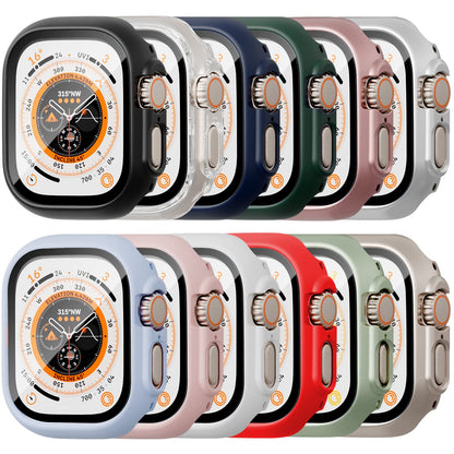 [12 Pack] Case Compatible with Apple Watch 40mm SE 2 Series 6 5 4 SE with Tempered Glass Screen Protector, HASDON Hard PC Bumper Overall Shockproof Protective Cover for iWatch 40mm Accessories - Royalty’s Flame