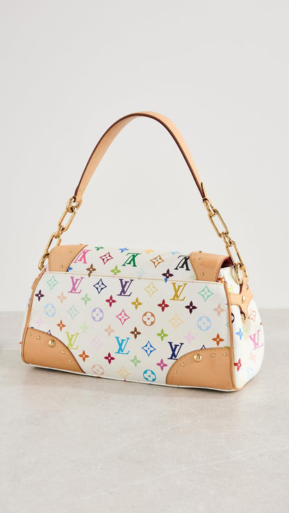 Louis Vuitton White Multi Beverly Mm Royalty’s Flame