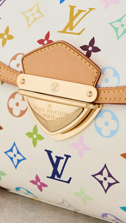 Louis Vuitton White Multi Beverly Mm Royalty’s Flame