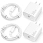 iPhone 15 Charger Fast Charging Type C Charger USB C Charger Block iPad Pro Charger with 2 Pack 6FT Cable for iPhone 15/15 Plus/15 Pro/15 Pro Max/iPad Pro/Mini/Air/Air4/AirPods/Samsung Royalty’s Flame