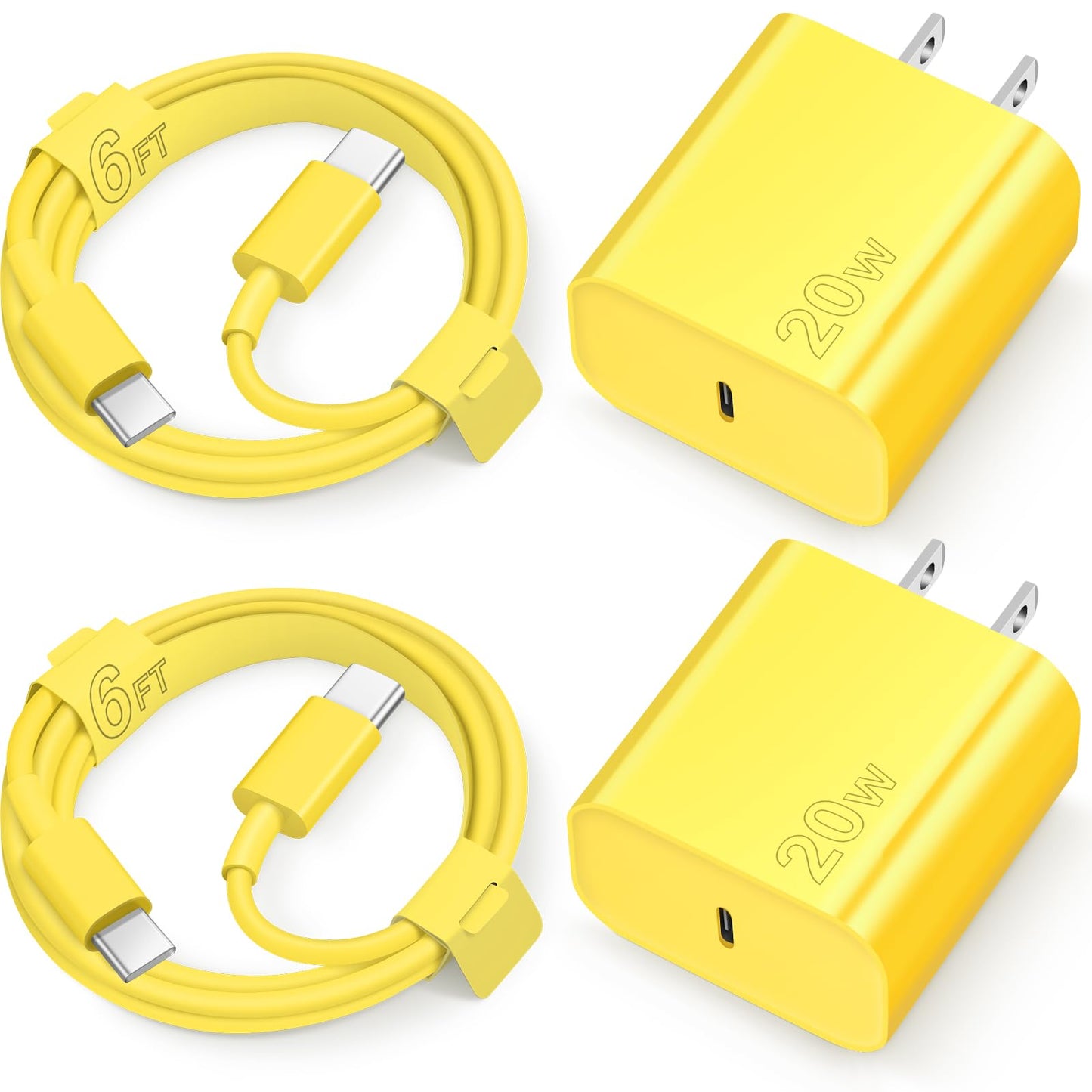 iPhone 15 Charger Fast Charging Type C Charger USB C Charger Block iPad Pro Charger with 2 Pack 6FT Cable for iPhone 15/15 Plus/15 Pro/15 Pro Max/iPad Pro/Mini/Air/Air4/AirPods/Samsung Royalty’s Flame