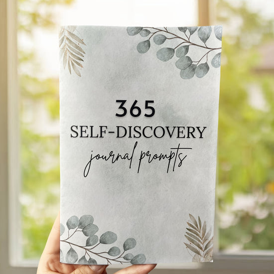 365 SelfDiscovery Journal Prompts in English  Daily Reflective Writing Notebook for Personal Growth Organization and Anxiety Relief  Made with HighQuality Paper Material