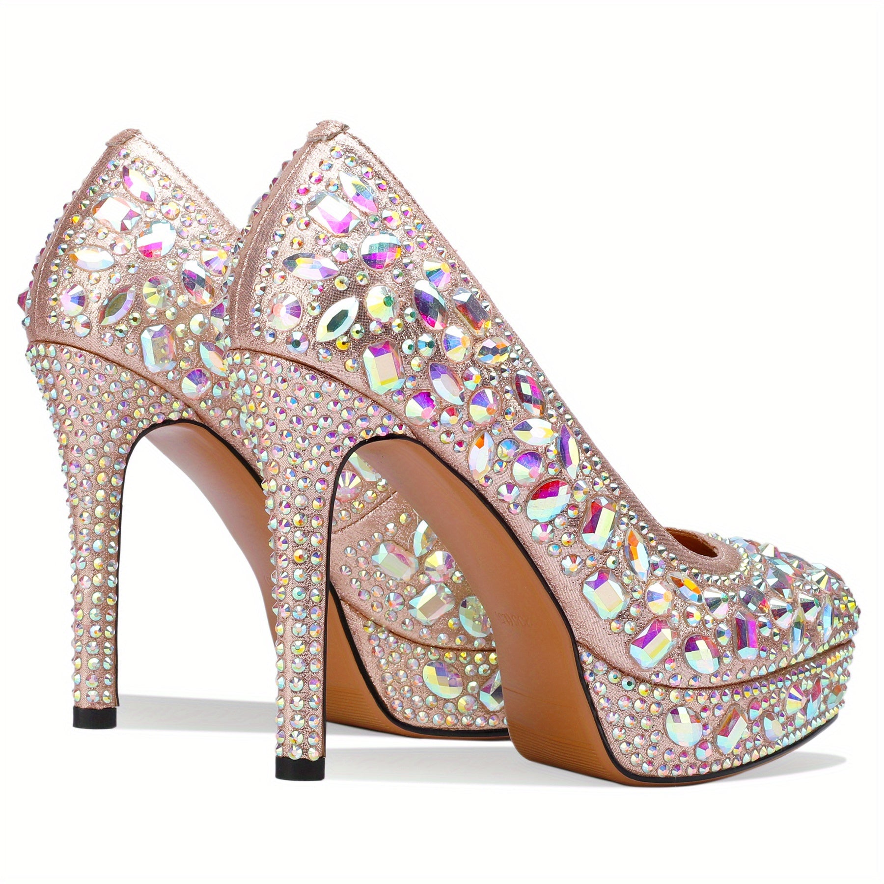 Sparkle  Comfort Glamorous Platform Heels for Every Occasion