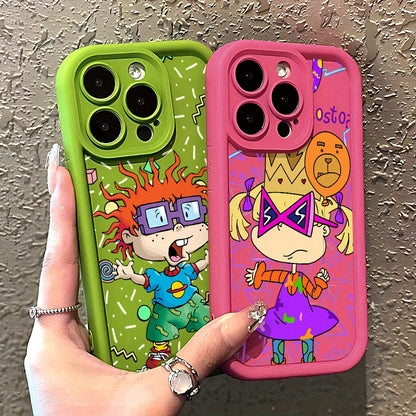 Lot of 5 Rugrats Chuckie Phone Case Cute Protection for iPhones