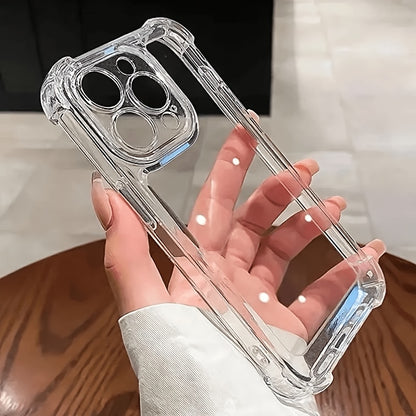 Transparent Shockproof Bumper Cover Ultra Protective TPU Clear Case for Iphone 111213141516 Pro Max